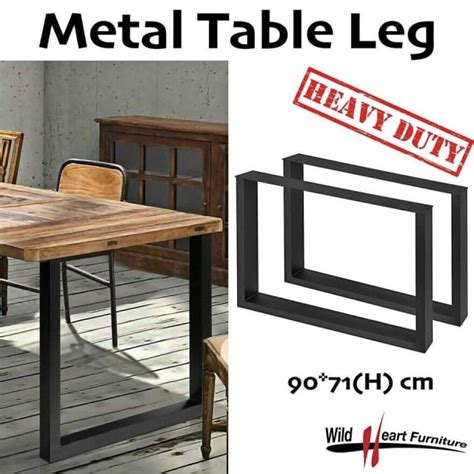 box metal table legs|metal table legs dandenong.